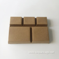 Multi-compartment kraft paper box